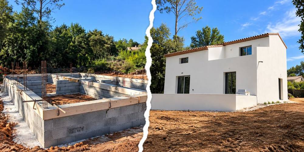 Construction : des fondations à la maison terminée